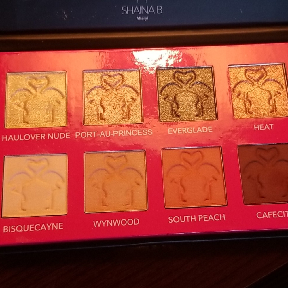 Makeup. Miami palette
